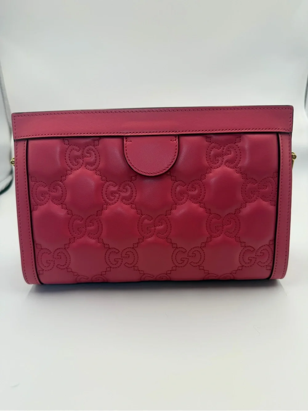 Gucci Small Matelasse Pink Crossbody